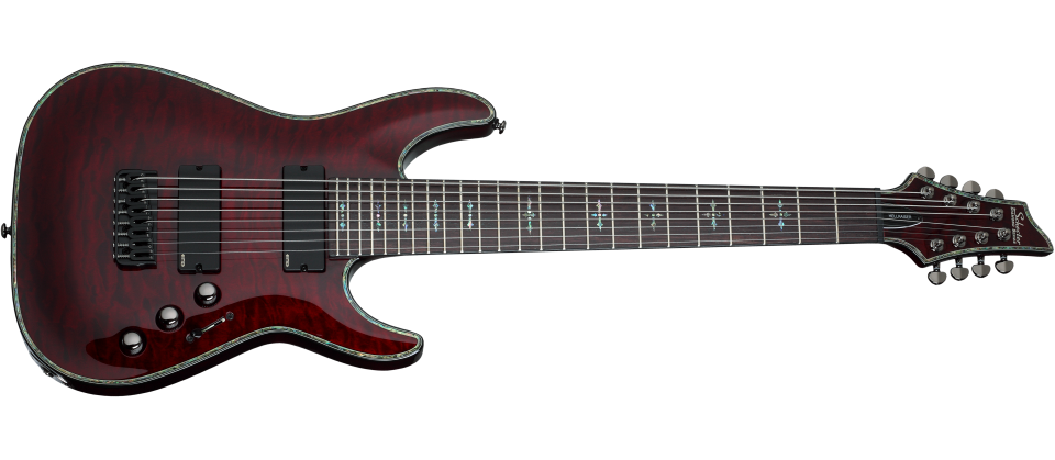 Schecter HR-C-8-BCH 8 STRING Hellraiser BLACK CHERRY 103-SHC