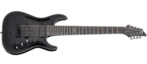 Schecter Hellraiser Hybrid C-8 Series Trans Black Burst 8 String RH Electric Guitar 1925-SHC