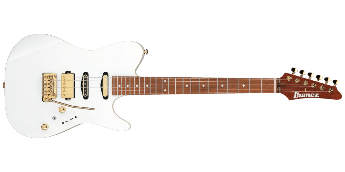 Ibanez LB1WH Lari Basilio Signature Electric Guitar - White