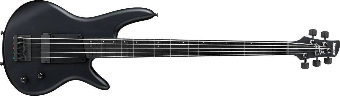 Ibanez GWB35BKF Gary Willis Signature Electric Bass - Black Flat