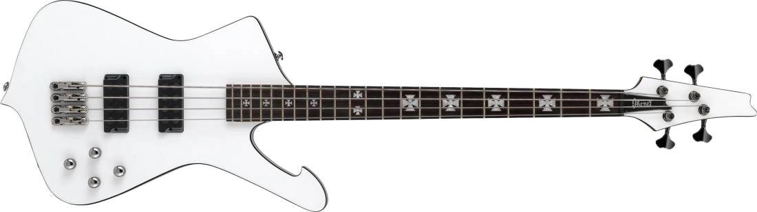 Ibanez SDB3PW Sharlee D'Angelo Signature Electric Bass - Pearl White