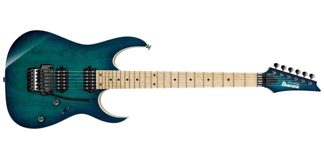 Ibanez RG652AHMNGB Prestige Series Electric Guitar - Nebula Green Burst