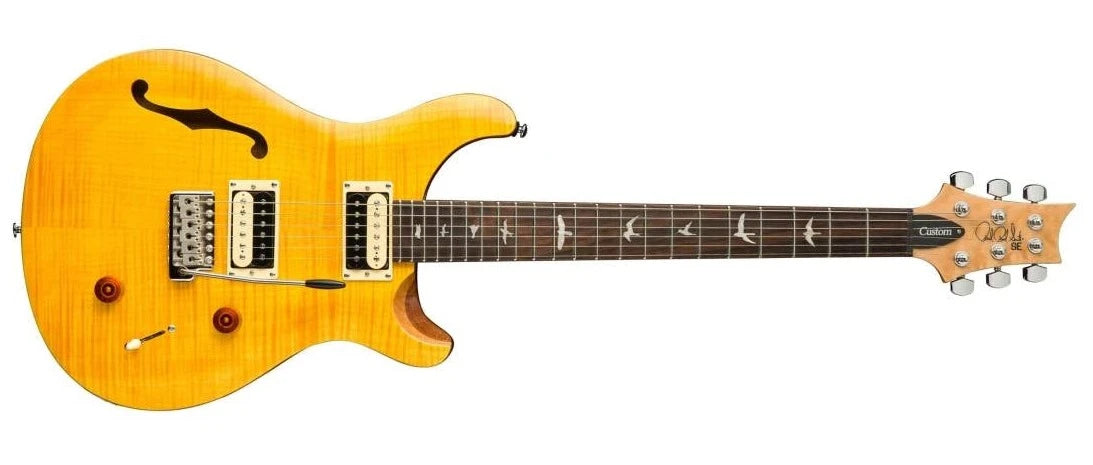 PRS Paul Reed Smith Guitars SE CUSTOM 22 SEMI-HOLLOW in Santana Yellow