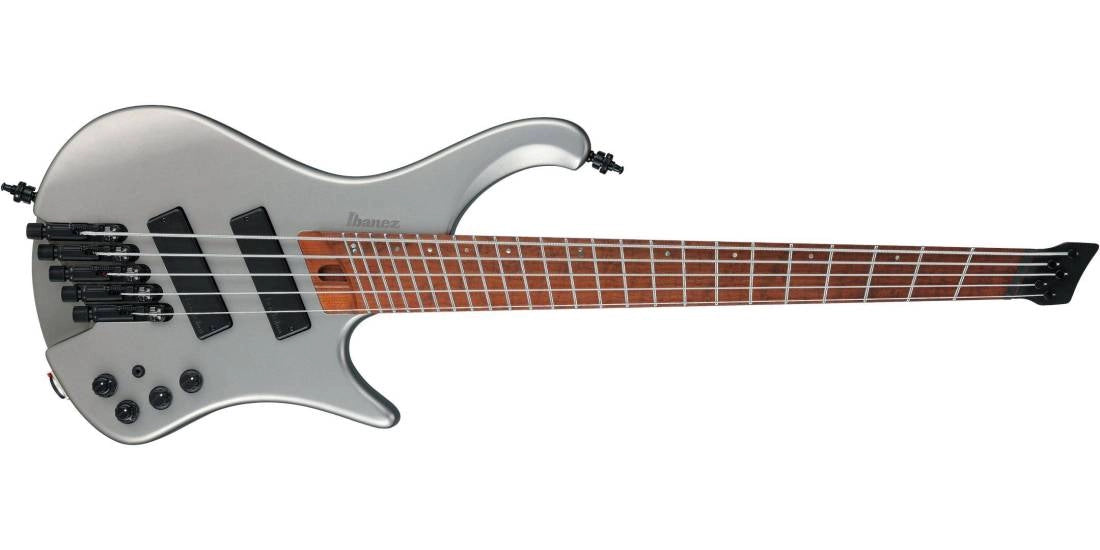 Ibanez EHB1005SMSMGM EHB Ergonomic Headless 5-String Multi Scale Bass with Gigbag - Metallic Gray Matte