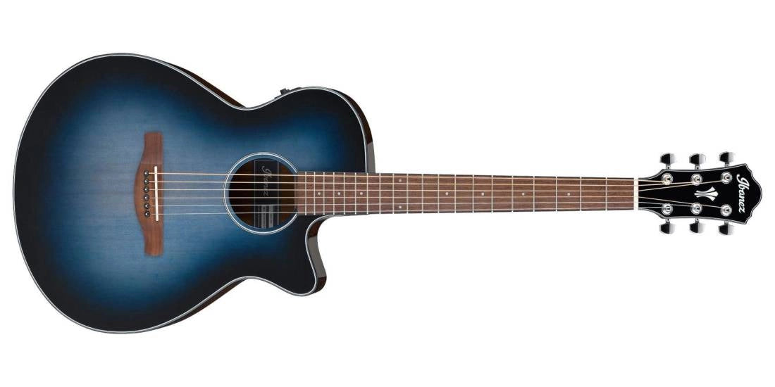 Ibanez AEG50IBH Acoustic/Electric Guitar - Indigo Blue Burst High Gloss