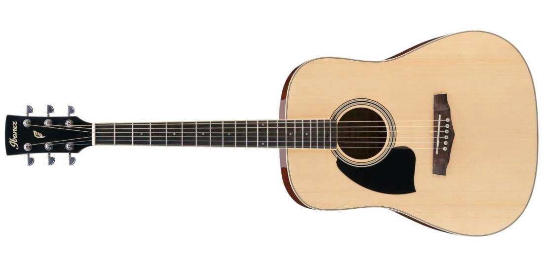 Ibanez PF15LNT Dreadnought Acoustic Guitar, Left-Handed - Natural High Gloss