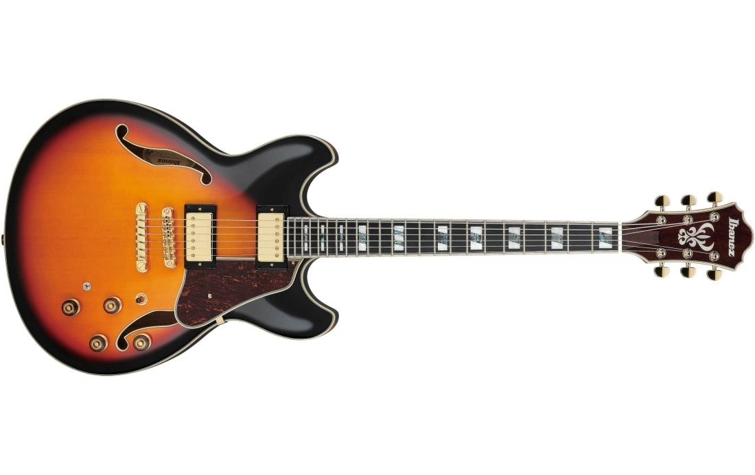 Ibanez AS113BS Artstar Hollowbody Electric Guitar - Brown Sunburst