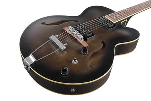 Ibanez AF55TKF Artcore Hollowbody Guitar - Transparent Flat Black