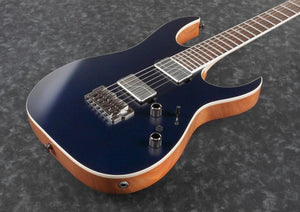 Ibanez RG5121DBF RG Prestige Electric Guitar with Case - Dark Tide Blue Flat