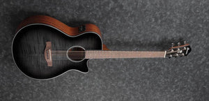 Ibanez AEG70TCH Acoustic/Electric Guitar - Transparent Charcoal Burst High Gloss