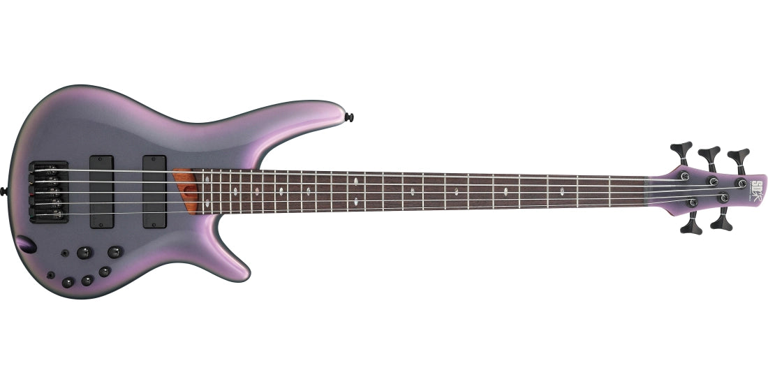 Ibanez SR505EBAB SR Standard 5-String Electric Bass - Black Aurora Burst