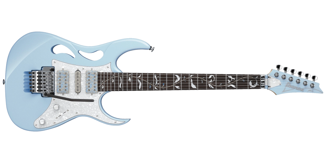 Ibanez Steve Vai Signature PIA3761C Electric Guitar - Blue Powder PIA3761CBLP