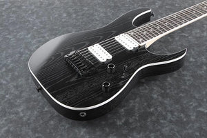 Ibanez RGR752AHBFWK RG Prestige 7-String Electric Guitar with Hardshell Case - Weathered Black