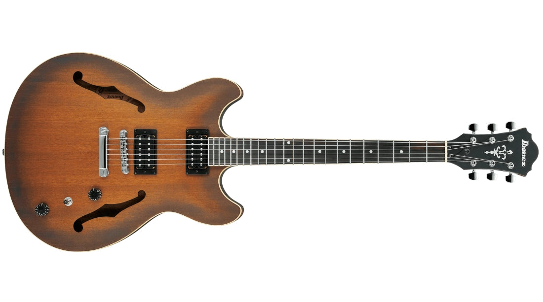 Ibanez AS53TF Artcore AS53 Hollow Body Guitar - Tobacco Flat Media 1 of 1