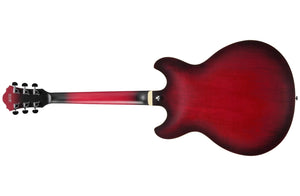 Ibanez AS53SRF Artcore Hollowbody Electric Guitar - Sunburst Red Flat