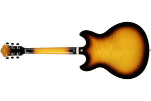 Ibanez AS93FMAYS Artcore Expressionist Hollowbody Electric Guitar - Antique Yellow Sunburst