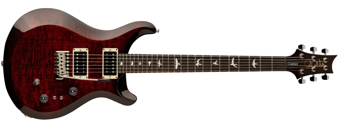 PRS Guitars S2 Custom 24 Electric Guitar with Gigbag - Fire Red Burst 110061::FR:VS5