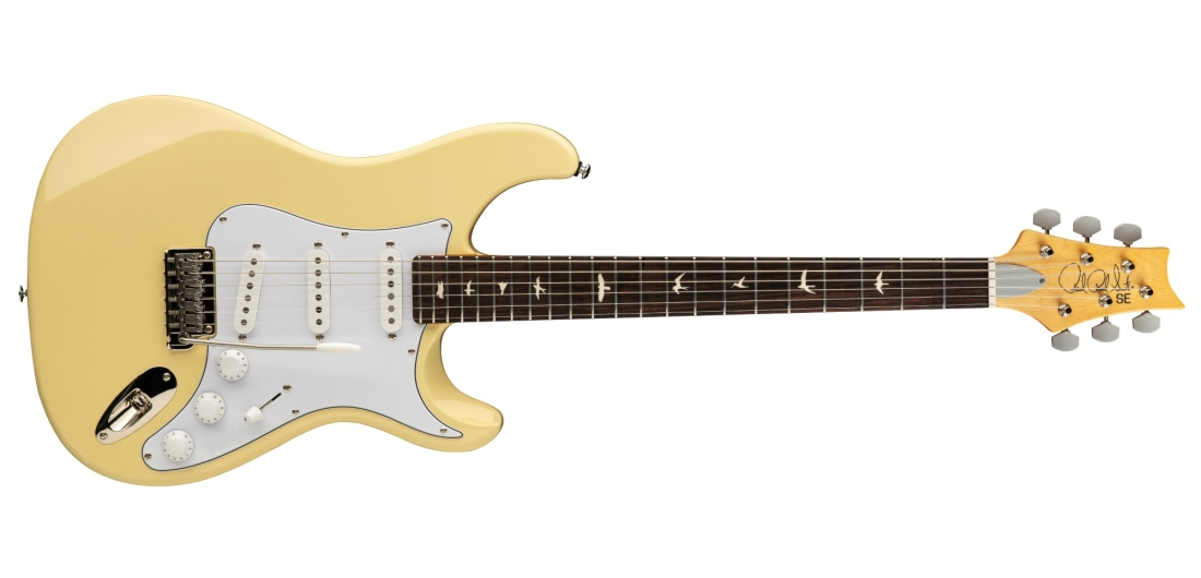 PRS Guitars John Mayer Silver Sky SE Electric Guitar with Gigbag in Moon White 109639::3J: