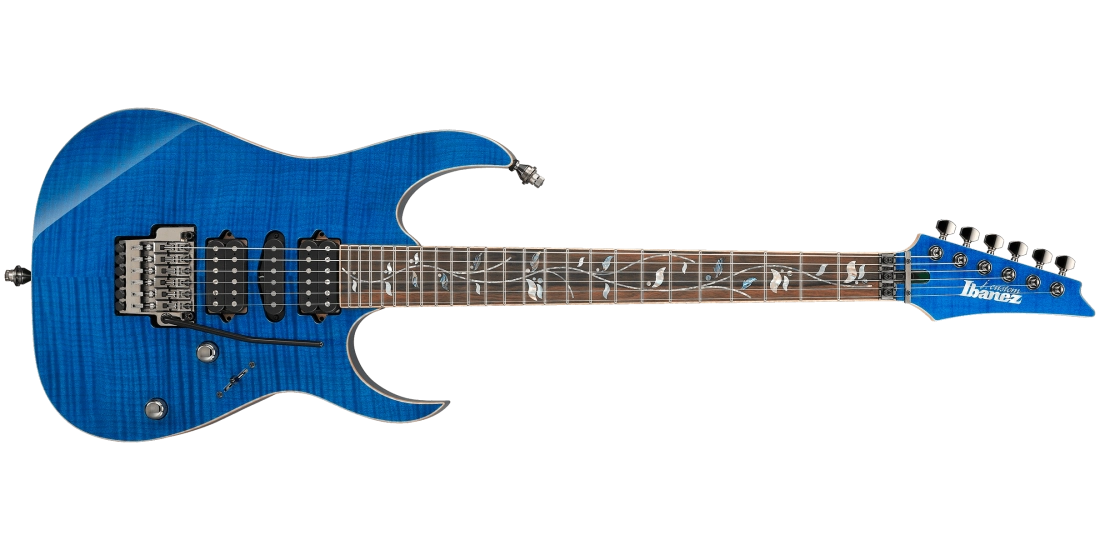 Ibanez RG8570RBS RG J Custom Electric Guitar with Case - Royal Blue Sapphire