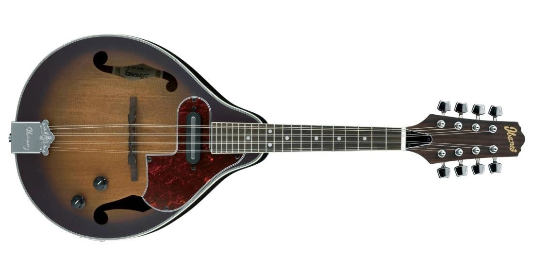 Ibanez M510EOVS A-style Acoustic/Electric Mandolin - Open Pore Vintage Sunburst