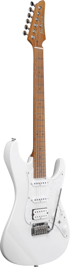 Ibanez AZ Prestige 6-String Electric Guitar with Hardshell Case in Pearl White AZ2204PW