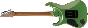 Ibanez AZ Prestige 6-String Electric Guitar with Hardshell Case - Apple Green Metallic AZ2402AGM