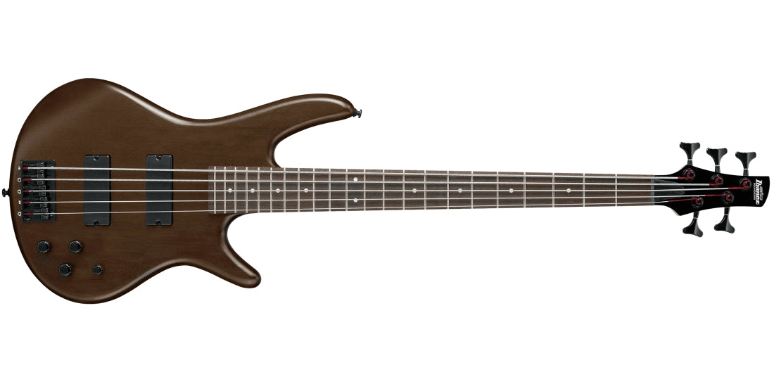 Ibanez GSR205BWNF SR Gio 5-String Electric Bass - Walnut Flat