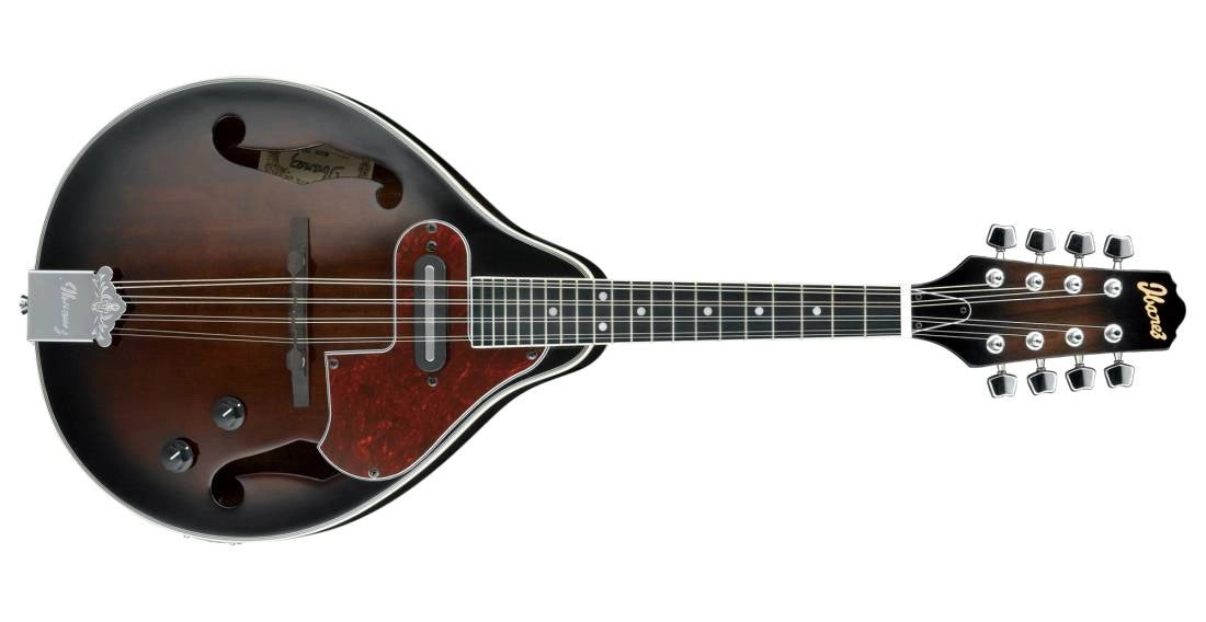 Ibanez M510EDVS A-style Acoustic/Electric Mandolin - Dark Violin Sunburst High Gloss