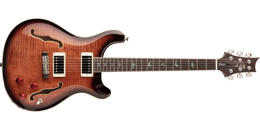 PRS Paul Reed Smith Guitars SE HOLLOWBODY II PIEZO in Black Gold