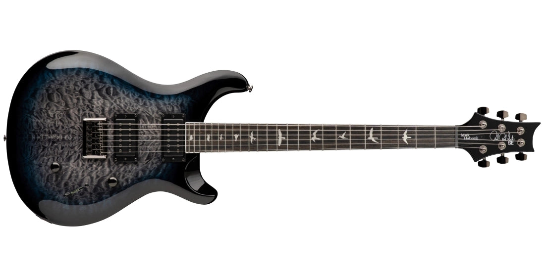 PRS Guitars SE Mark Holcomb Electric Guitar with Gig Bag in Holcomb Blue Burst 111857::HL: