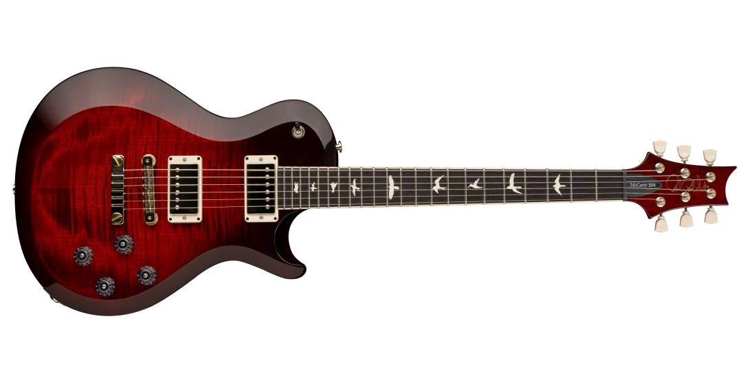 PRS Guitars S2 McCarty 594 Singlecut Electric Guitar with Gigbag in Fire Red Burst 105590::FR:TA5