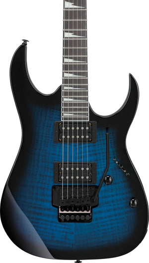 Ibanez GIO RG Electric Guitar - Transparent Blue Sunburst GRG320FATBS