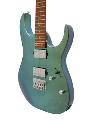 Ibanez GRG121SPGYC Gio Electric Guitar - Limited Green/Yellow Chameleon