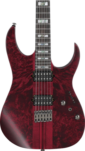 Ibanez RG Premium Electric Guitar with Gigbag - Stained Wine Red Low Gloss RGT1221PBSWL