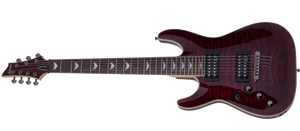 Schecter OMEN-EXT-7-LH-BCH Left Handed Black Cherry 2013-SHC