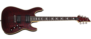 Schecter Omen Series OMEN-EXT-6-BCH Black Cherry Guitar with Schecter Diamond Plus 2004-SHC