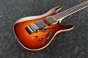 Ibanez S6570SKSTB Prestige S Electric Guitar w/Silk Oak Top - Sunset Burst