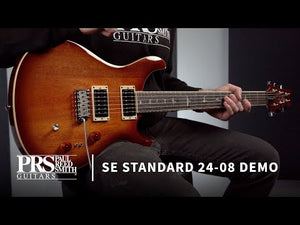 PRS Guitars SE Standard 24-08 Electric Guitar Translucent Blue 109645::TB: