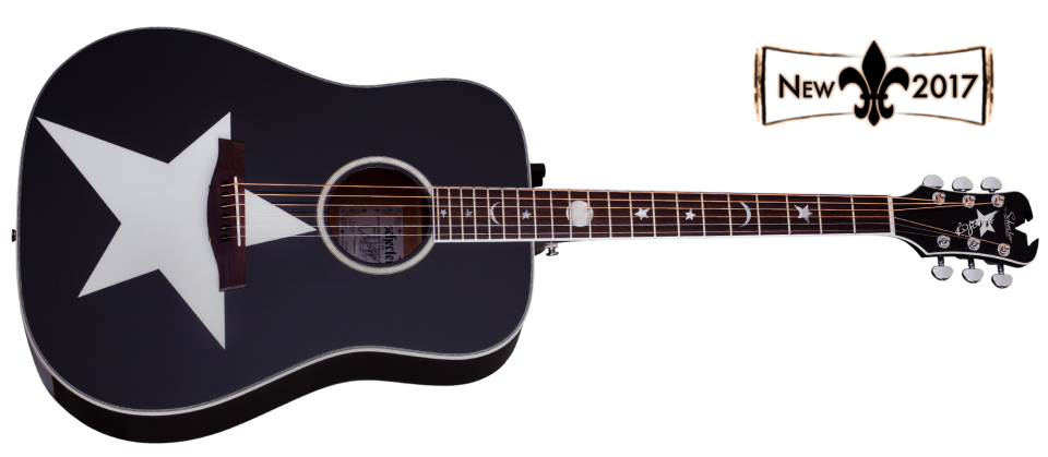 Schecter RS-1000-STG-ACOUSTIC-BLK 282-SHC