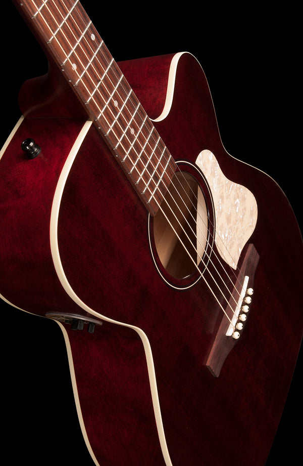 Art  Lutherie Legacy Tennessee Red CW Presys II Acoustic Electric Gui  The Guitar World