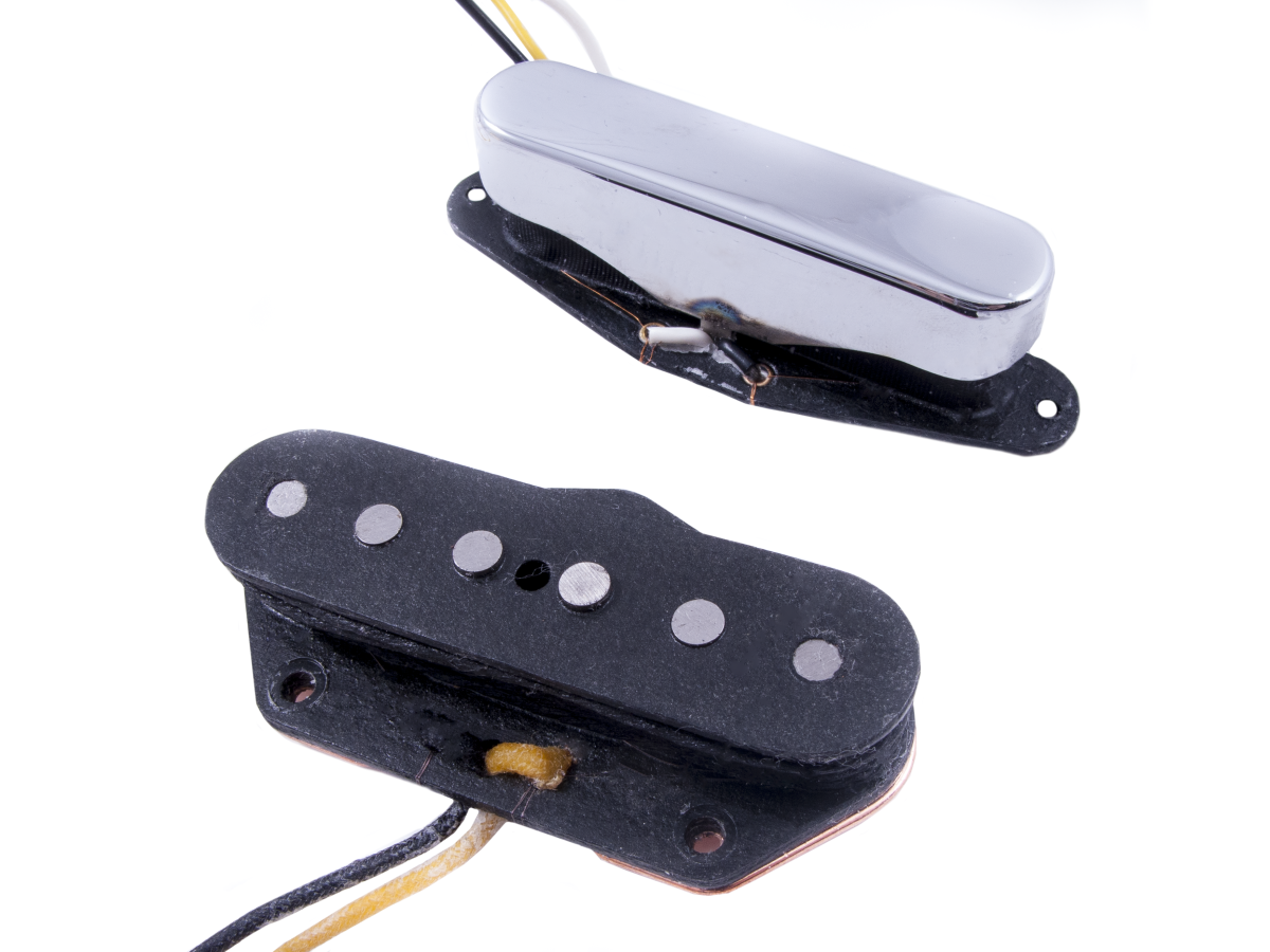 Fender Custom Shop Twisted Tele® Pickups, Black/Chrome (2