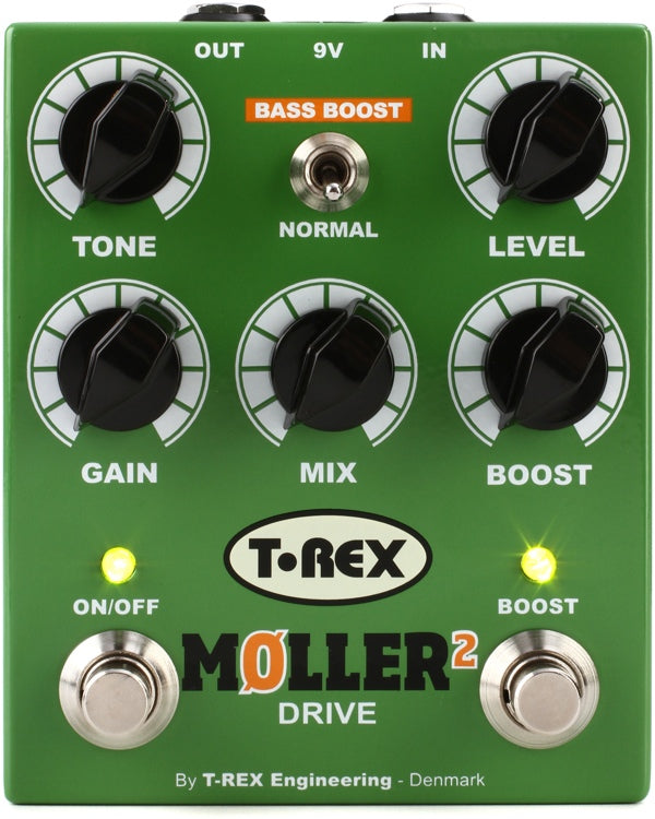 T-REX Moller 2 Classic Overdrive Pedal w/ Clean Boost 10034