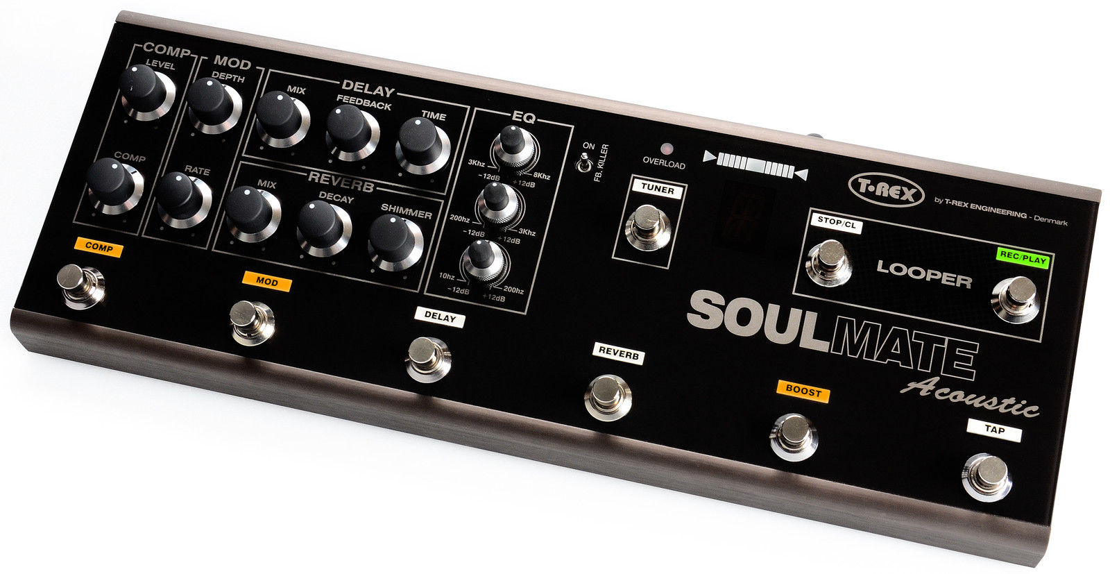 T-REX Soulmate Acoustic - Acoustic Multi-Effects Pedal Board 10036 - The Guitar World