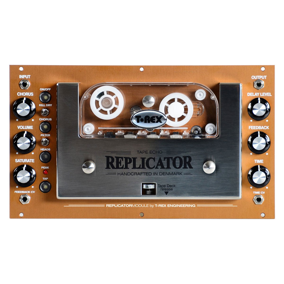 T-REX Replicator Analog Tape Echo Eurorack Module 10037 - The Guitar World
