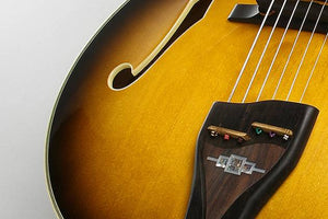 Ibanez LGB300-VYS George Benson Signature Hollow Body Guitar in Vintage Yellow Sunburst - The Guitar World