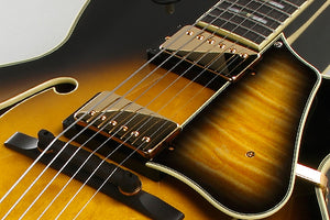 Ibanez LGB300-VYS George Benson Signature Hollow Body Guitar in Vintage Yellow Sunburst - The Guitar World