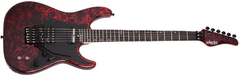 Schecter Sun Valley Super Shredder FR S Electric Guitar, Red Reign Item 1245-SHC