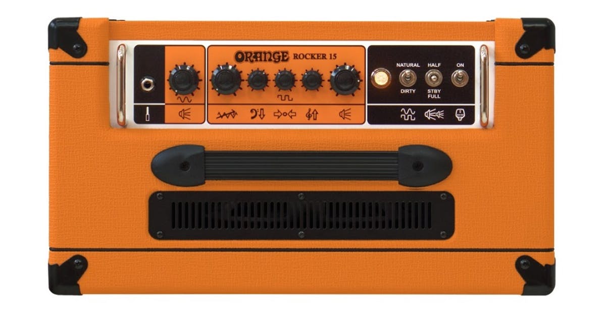 Orange Rocker 15 Watt Guitar Combo Amplifier - The Guitar World