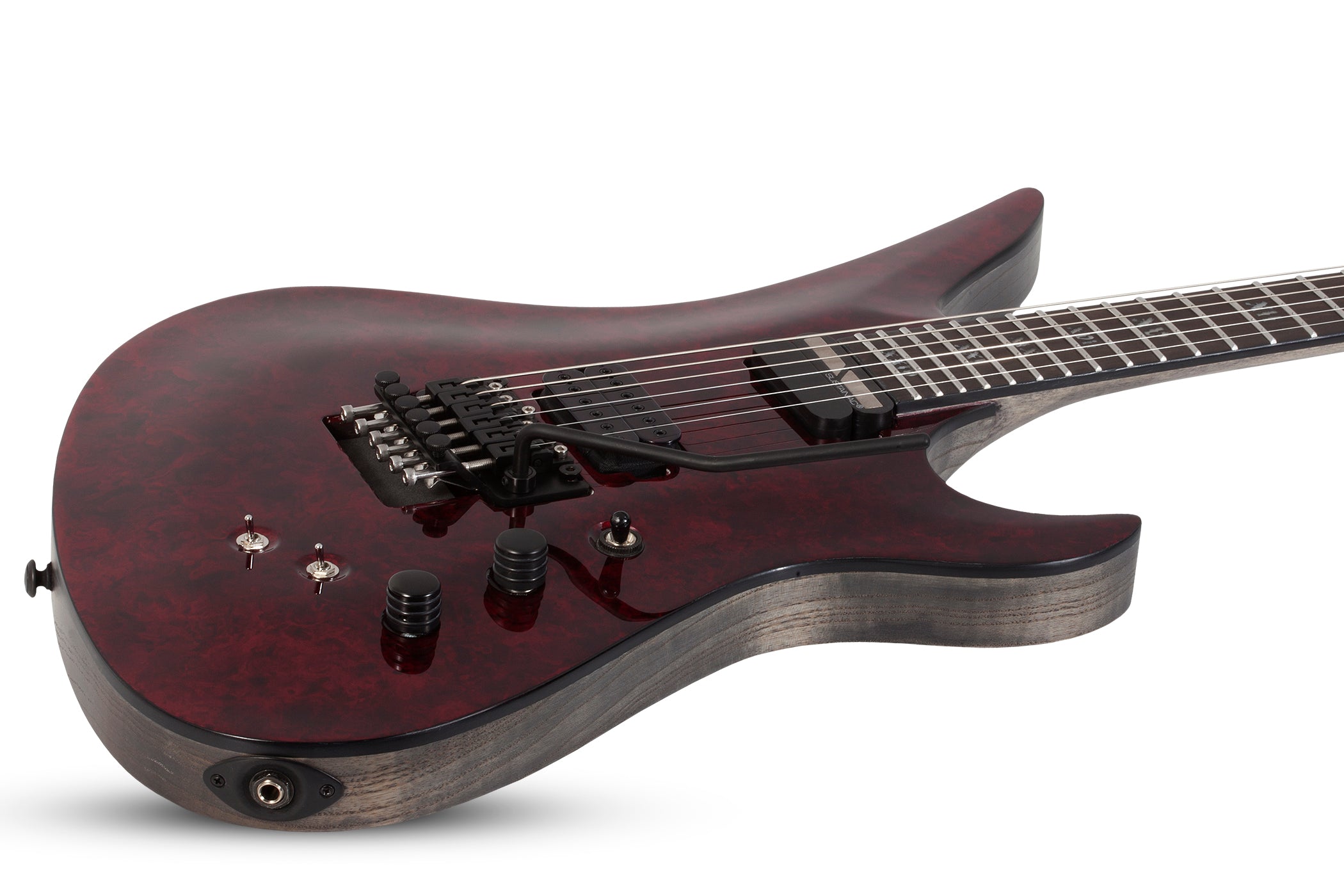 Schecter Avenger FR S Apocalypse Electric Guitar, Red Reign 1308