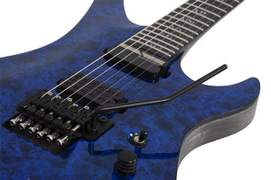Schecter Avenger FR S Apocalypse Electric Guitar, Blue Reign 1309-SHC